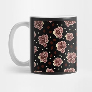 rose pattern Mug
